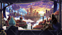 draw you professional pixel art scene and background