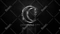 create custom 3d grunge logo animation