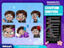 make beautiful animated emotes for your stream or socials