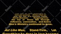 write your message in star wars crawl opening style
