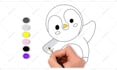make coloring page video for youtube kids