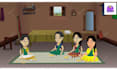 create two 2d animated kids learning videos for youtube