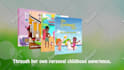 create children book trailer and kids promo video