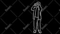 make animated music video with rotoscoped method