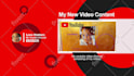 create youtube intro video trailer and podcast in 4k