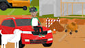 create a 2d cartoon animation for you