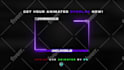 design awesome animated facecam or webcam overlay for tw,yt,fb