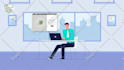 create a saas explainer video with clean 2d motion graphics