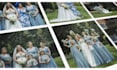 create mosaic photo reveal video