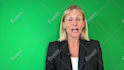 be your british presenter on green screen