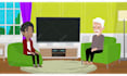 create 2d animated cartoon stories and explain ad video