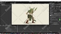 do 2d game character rig and animation in unity