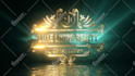 craft cinematic 3d logo for premium brands