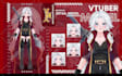 design high quality live 2d vtuber model and rigging