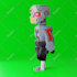 create 1000 3d nft items, collectibles, characters in voxel art