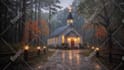 create cozy room raining video for your youtube