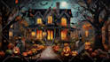 halloween 4k video custom