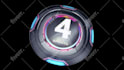 do a spinning loop 3d rotating logo animation for you