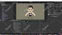 do 2d game character rig and animation in unity
