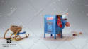 customize happy people christmas greetings video