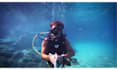 write an underwater happy birthday message
