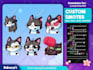 make beautiful animated emotes for your stream or socials