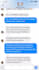 create a video text or chat message advert