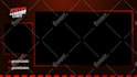 create custom animated twitch or youtube stream overlay