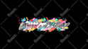 design vtuber stream overlay or anime twitch youtube