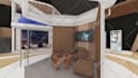 render 3d architectural design, home interior design walkthrough, exterior house