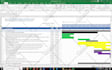 create gantt chart and schedule timeline for the project