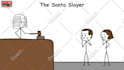 create a primate economics stick figure animation, monkey