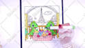 make coloring page video for youtube , amazon page tiktok