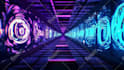create psychedelic animation with music vibe visualizer