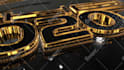animate black and gold luxury 3d logo intro