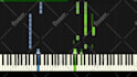 create a high quality custom synthesia piano tutorial