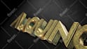 create gold 3d logo animation intro video within 24h