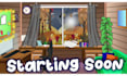 create lofi animated loop video, brb, starting soon, offline screen for stream
