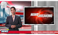 create professionnel ai spokesperson breaking news video