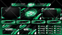 design cool animated stream overlay, facecam, screens for twitch
