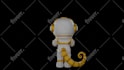 create a cute 3d character or mascot for games and animation