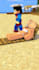 create a minecraft 3d animation