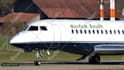 add your business logo or text on a jet plane video