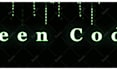do matrix running code logo animation