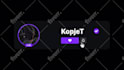 create professional animated follow overlays for twitch, kick and youtube