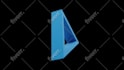 create shiny metallic 3d spinning logo animation