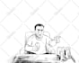 create hand drawn 2d animation in traditional style