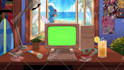 draw simple animation background or just bg illustration 2d anime