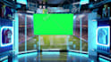 create a background for your stream green screen