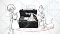 create a whiteboard explainer video, hand drawn animation